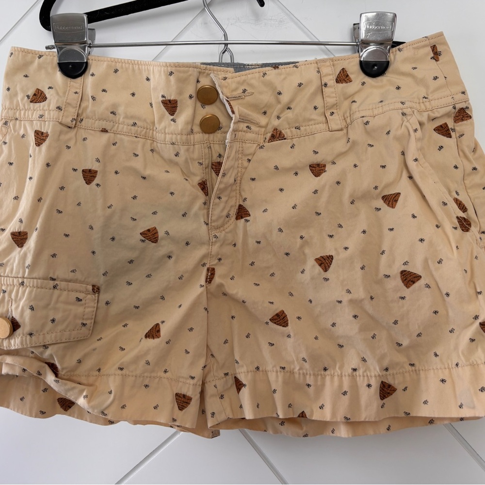 Anthropologie Daughters of the Liberation Bees and Hives Women Shorts